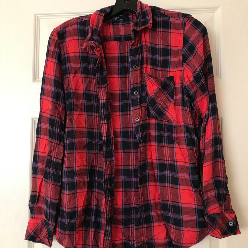 Gap Cotton Flannel Shirt
